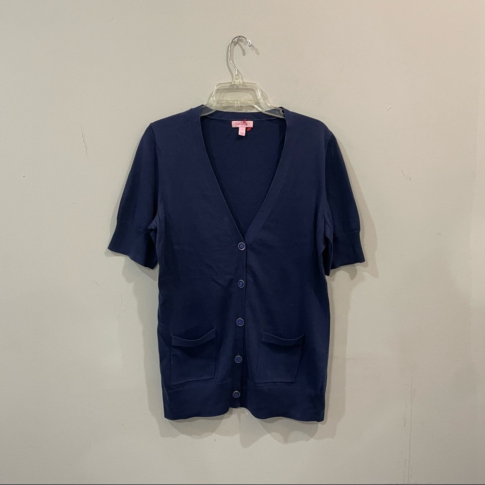 Lily Pulitzer Short Sleeve Cardigan